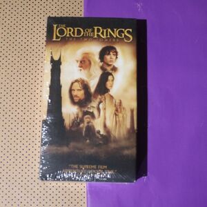 Lord of the Rings The Two Towers VHS SEALED
